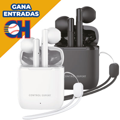 Audífonos Inalámbricos Bluetooth 5.3 Ultra Ligeros CE-NAR5W – Blancos y Negros