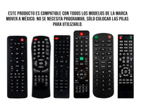 Control para Universal Mover a México Pantalla