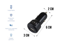 Turbo Cargador Para Auto 2.1A