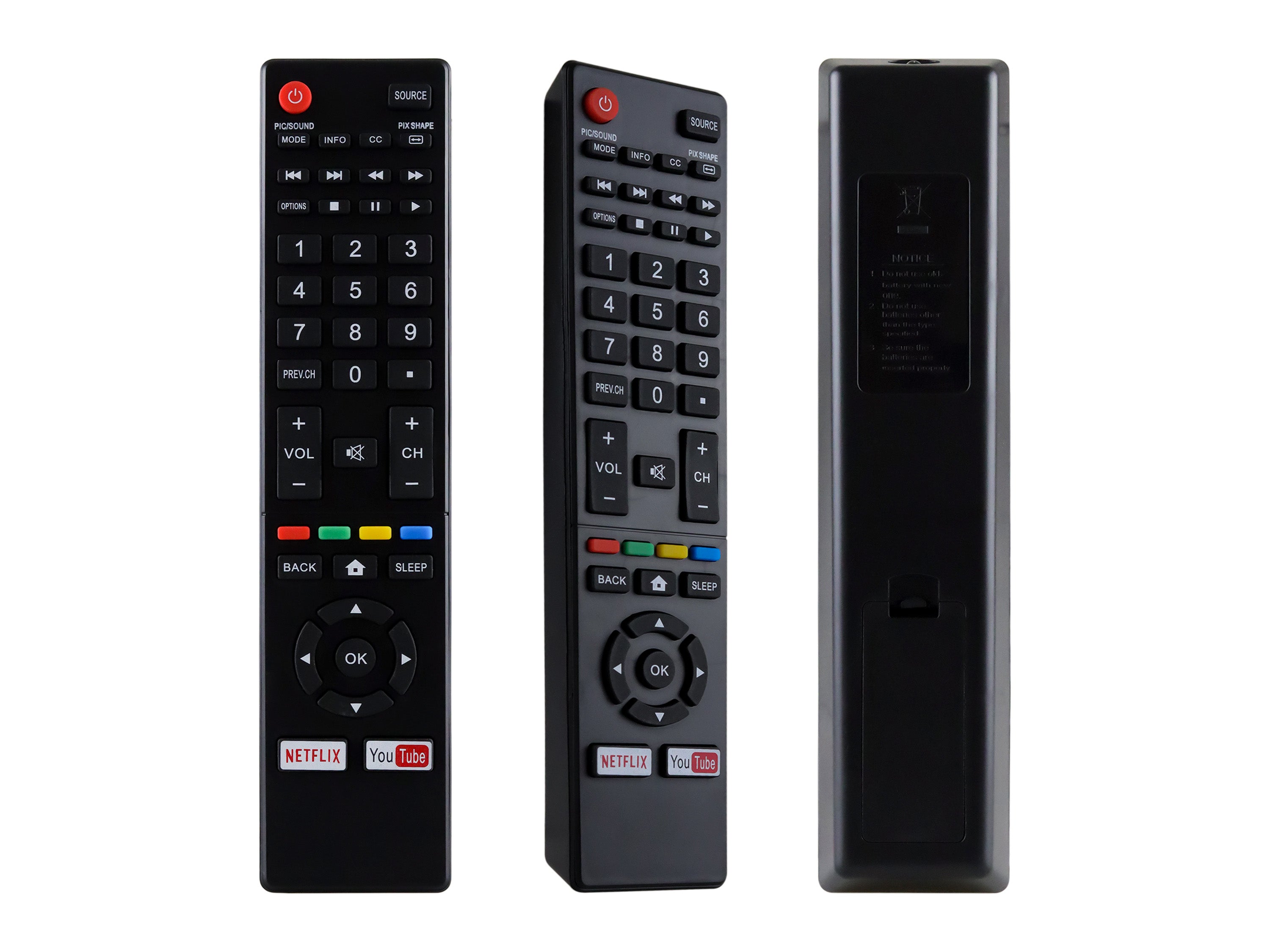 Telecomando TV SANYO SOSTITUIBILE // Modello TV: CES37WSD7-B