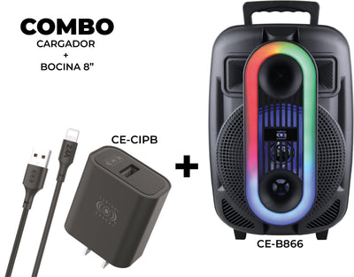 Combo Bocina amplificada 8