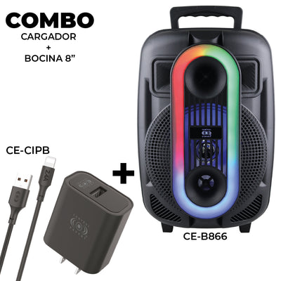 Combo Bocina amplificada 8