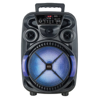 Bocina Amplificada 8 Pulgadas Bluetooth Tws Usb Radio Fm
