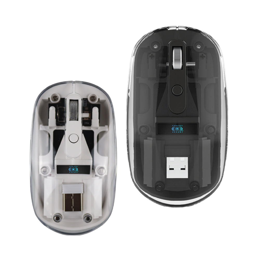 Mouse Inalámbrico Recargable con Receptor USB