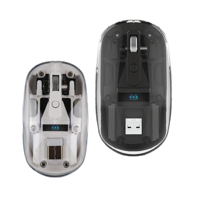 Mouse Inalámbrico Recargable con Receptor USB