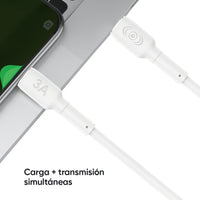 Cable Usb C A Usb C 60w Carga Rápida 20v 3a Universal