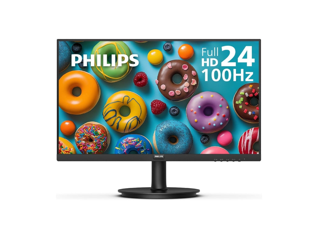 Monitor Philips Full HD de 24 Pulgadas Sin Marco 100 Hz HDMI VGA