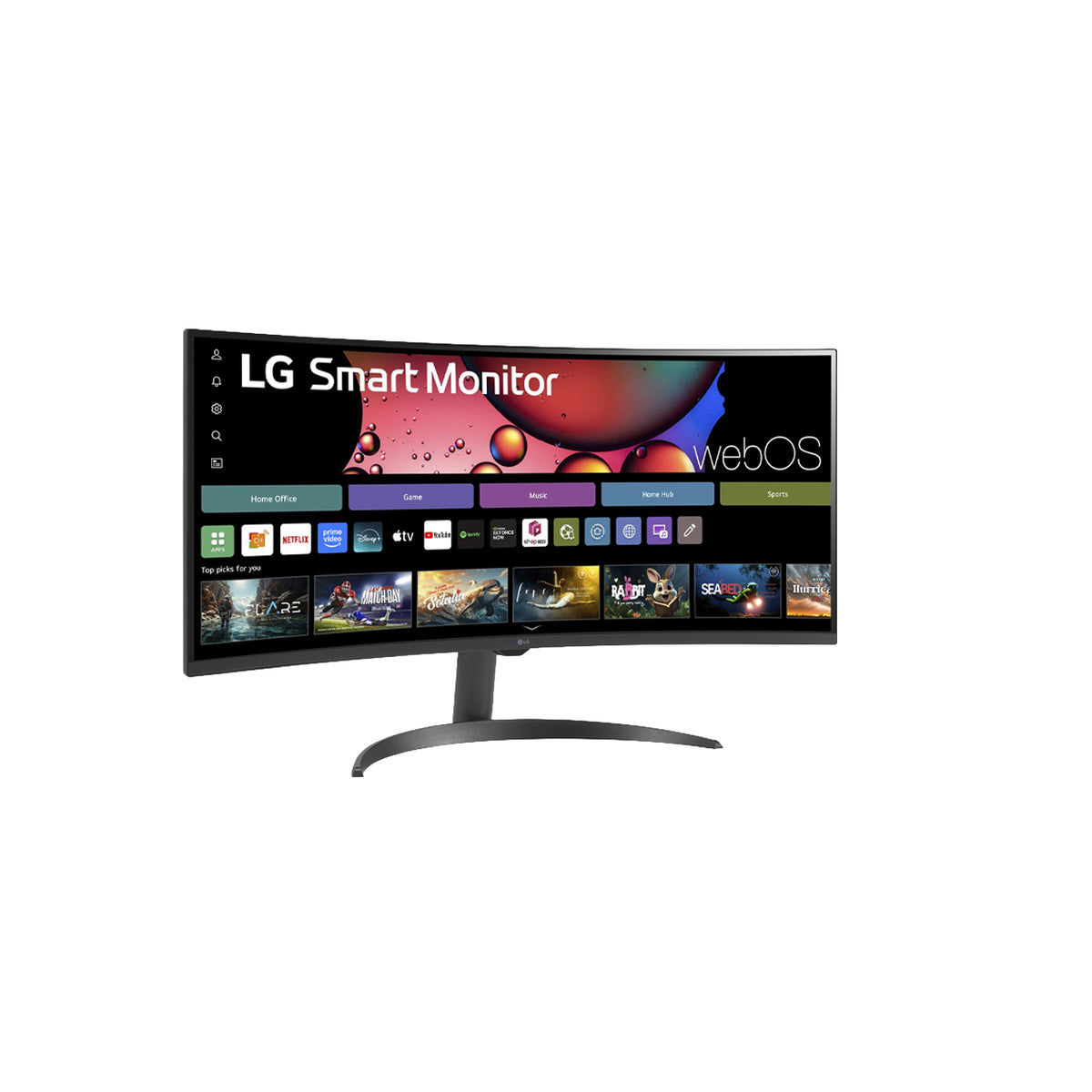 LG Monitor Curvo MyView Smart 34