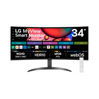 LG Monitor Curvo MyView Smart 34