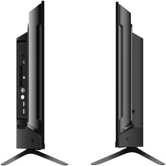 Hyundai HYLED3257RIM TV 32” Pulgadas HD Smart TV, Dolby Audio, WiFi Dual Band, Sistema Operativo Roku. Compatible con Alexa, Apple Air Play y Google Home, Diseño Border Less
