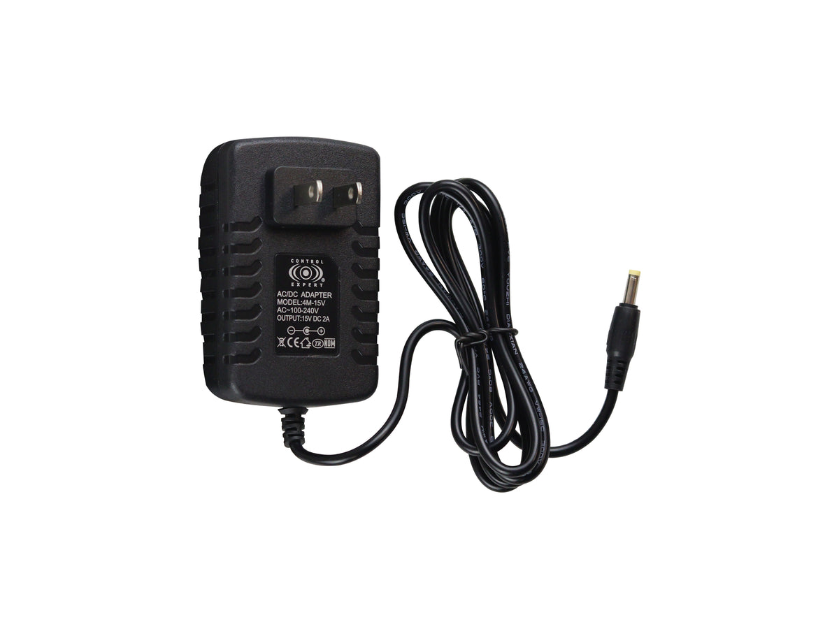 Eliminador Para Bocinas 15v 2A Punta Amarilla 4mm