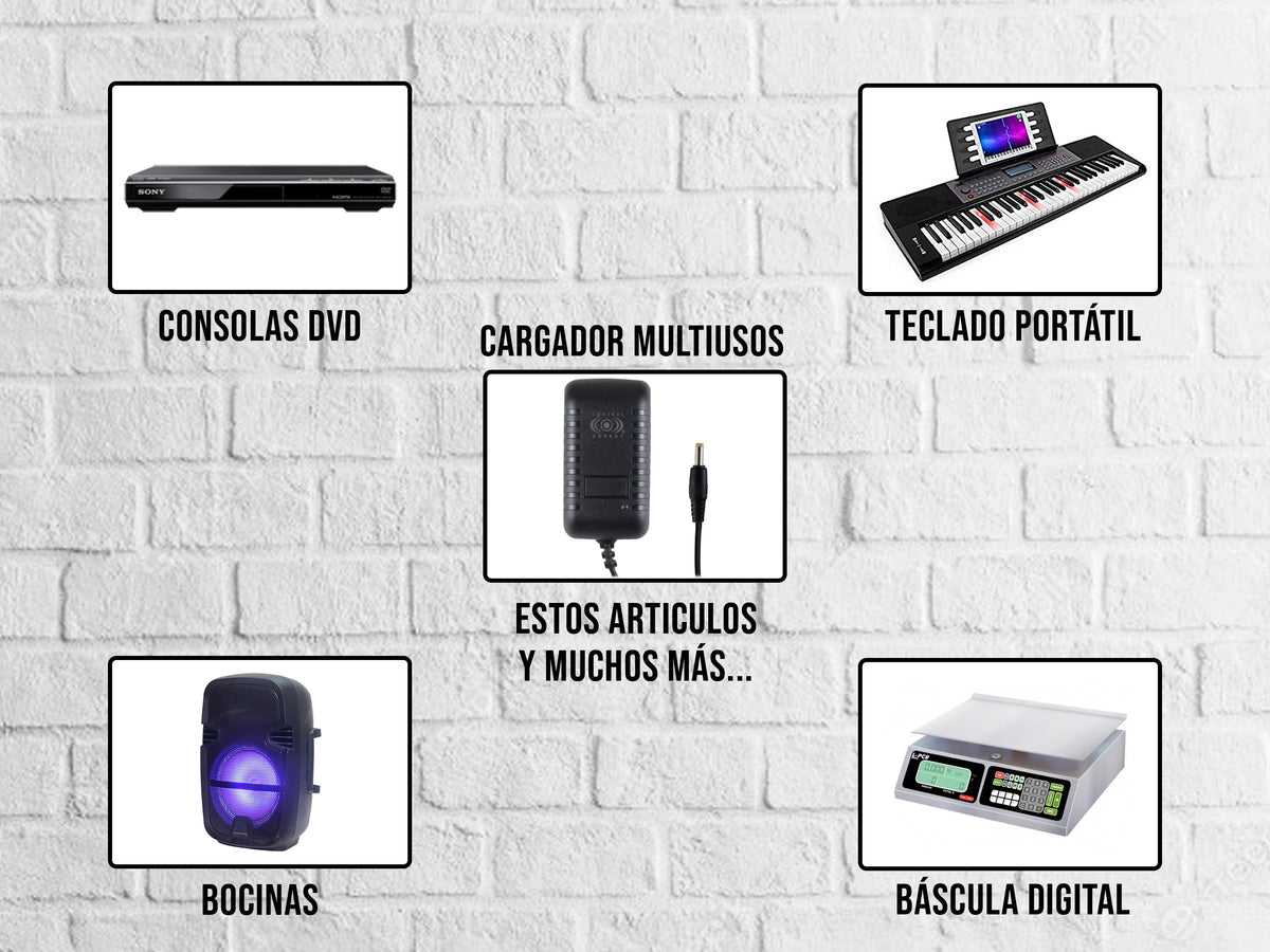 Eliminador 5V a 2A Punta Amarilla 4mm