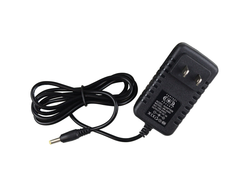 Eliminador de 9V a 2AMP Punta Amarilla 4mm