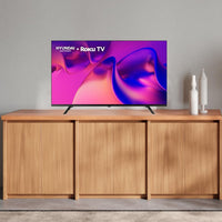 Hyundai HYLED4027RiM TV 40” Pulgadas LED Full HD Smart TV, Dolby Audio, WiFi Dual Band, Compatible con Sistema Operativo Roku con Alexa, Apple Air Play y Google Home, Diseño Border Less
