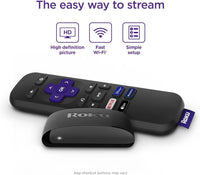 ROKU Express 3960RW: Streaming HD Fácil y Potente, Incluye Cable HDMI,