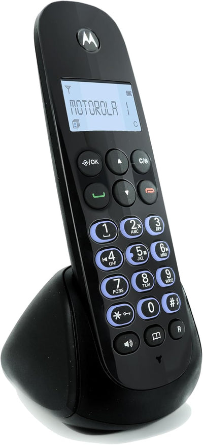 Teléfono Inalámbrico Motorola con Altavoz y Contestador Digital