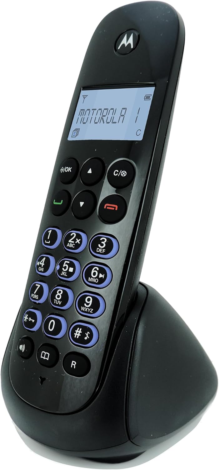 Teléfono Inalámbrico Motorola con Altavoz y Contestador Digital