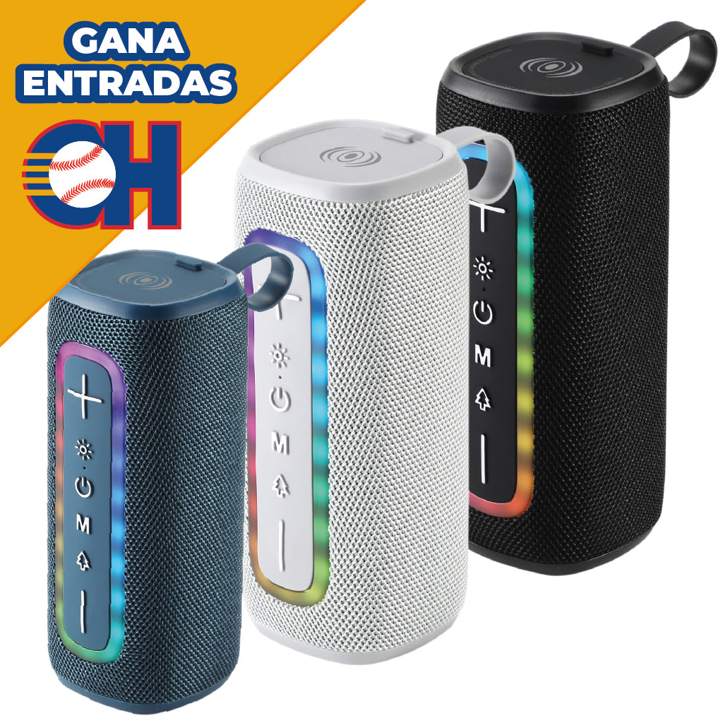 Bocina Bluetooth Portátil con Puerto USB – Sonido Estéreo, Micro SD y Auxiliar.
