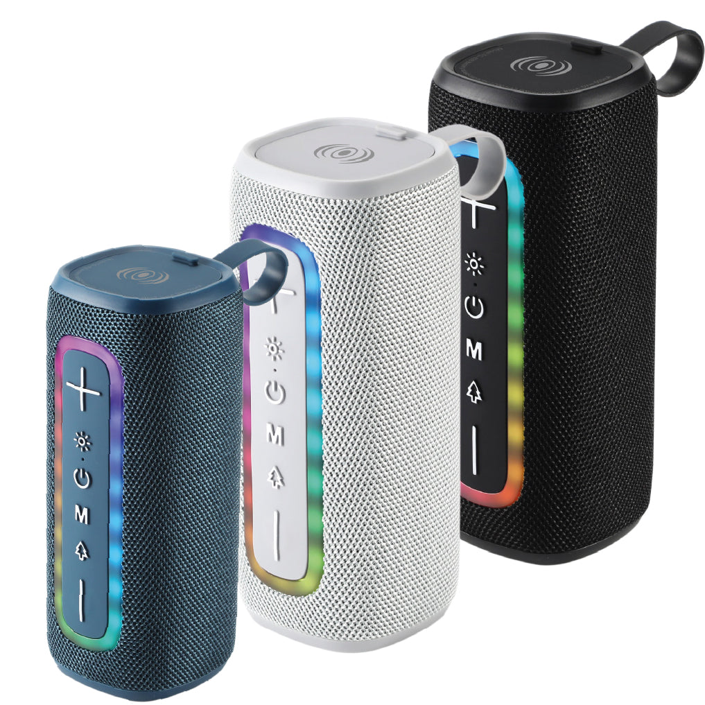 Bocina Bluetooth Portátil con Puerto USB – Sonido Estéreo, Micro SD y Auxiliar.