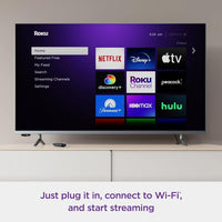 ROKU Express 3960RW: Streaming HD Fácil y Potente, Incluye Cable HDMI,