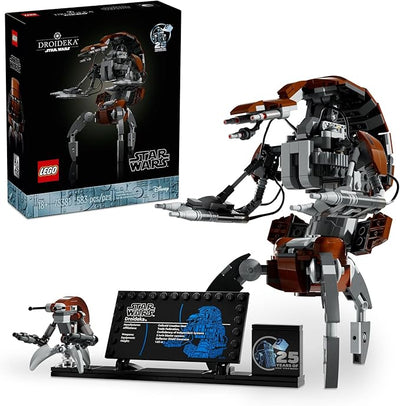 LEGO® Star Wars™ Droideka™ Figura de un droide Destructor para Construir y Coleccionar Set de Construcción para Exhibir y Disfrutar del Juego Creativo, Idea de Regalo para Adultos 75381