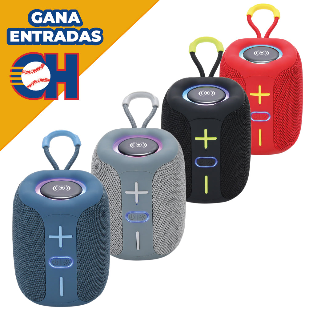 Bocina Bluetooth Portátil – Sonido Estéreo, 10m de Alcance