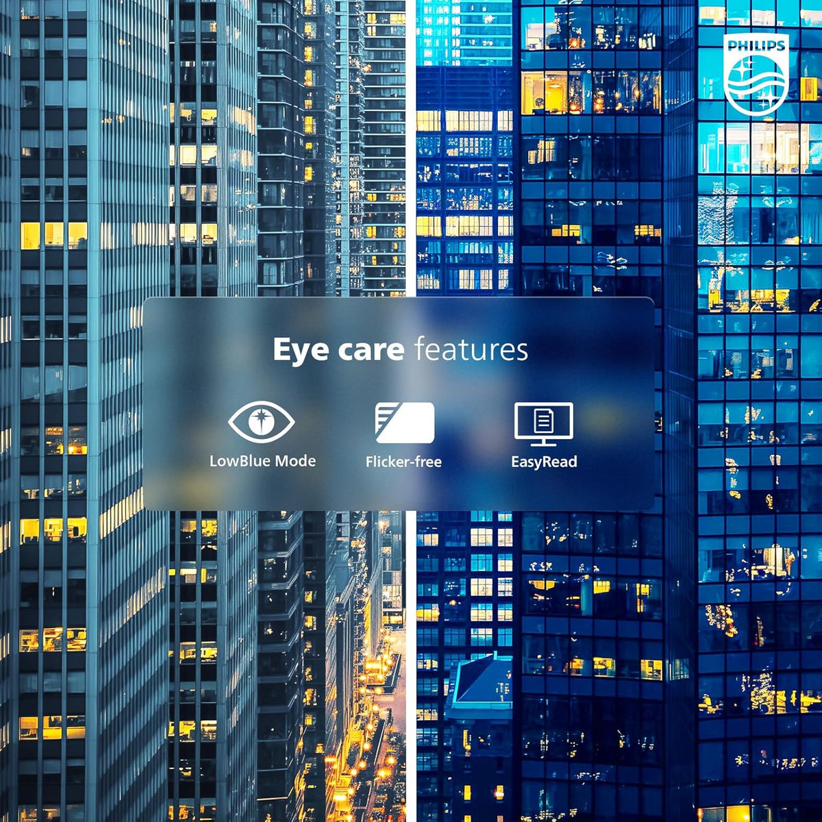 Monitor Philips Full HD de 24 Pulgadas Sin Marco 100 Hz HDMI VGA