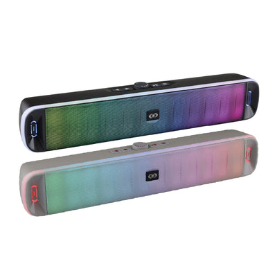 Bocina Portátil Tipo Barra CE-B383 – Luces RGB, Bluetooth 5.3 y Manos Libres