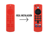 Funda Silicon Modelos Amazon - Rojo