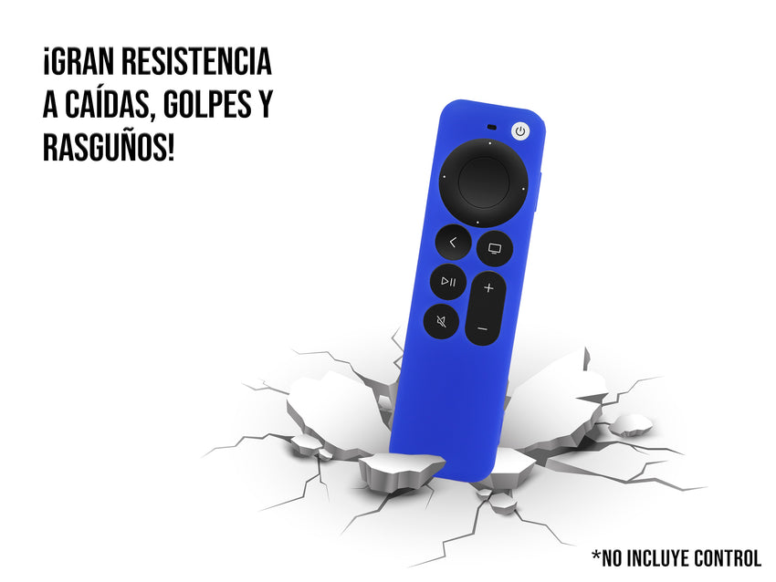 Funda de Silicón Para Apple TV 2da Generación - Azul