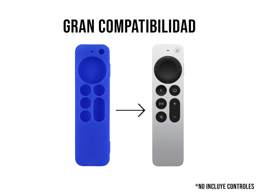 Funda de Silicón Para Apple TV 2da Generación - Azul