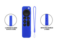 Funda de Silicón Para Apple TV 2da Generación - Azul