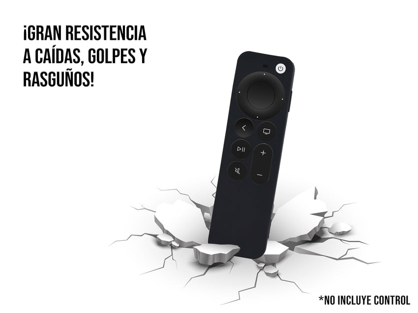 Funda de Silicón Para Apple TV 2da Generación - Negro