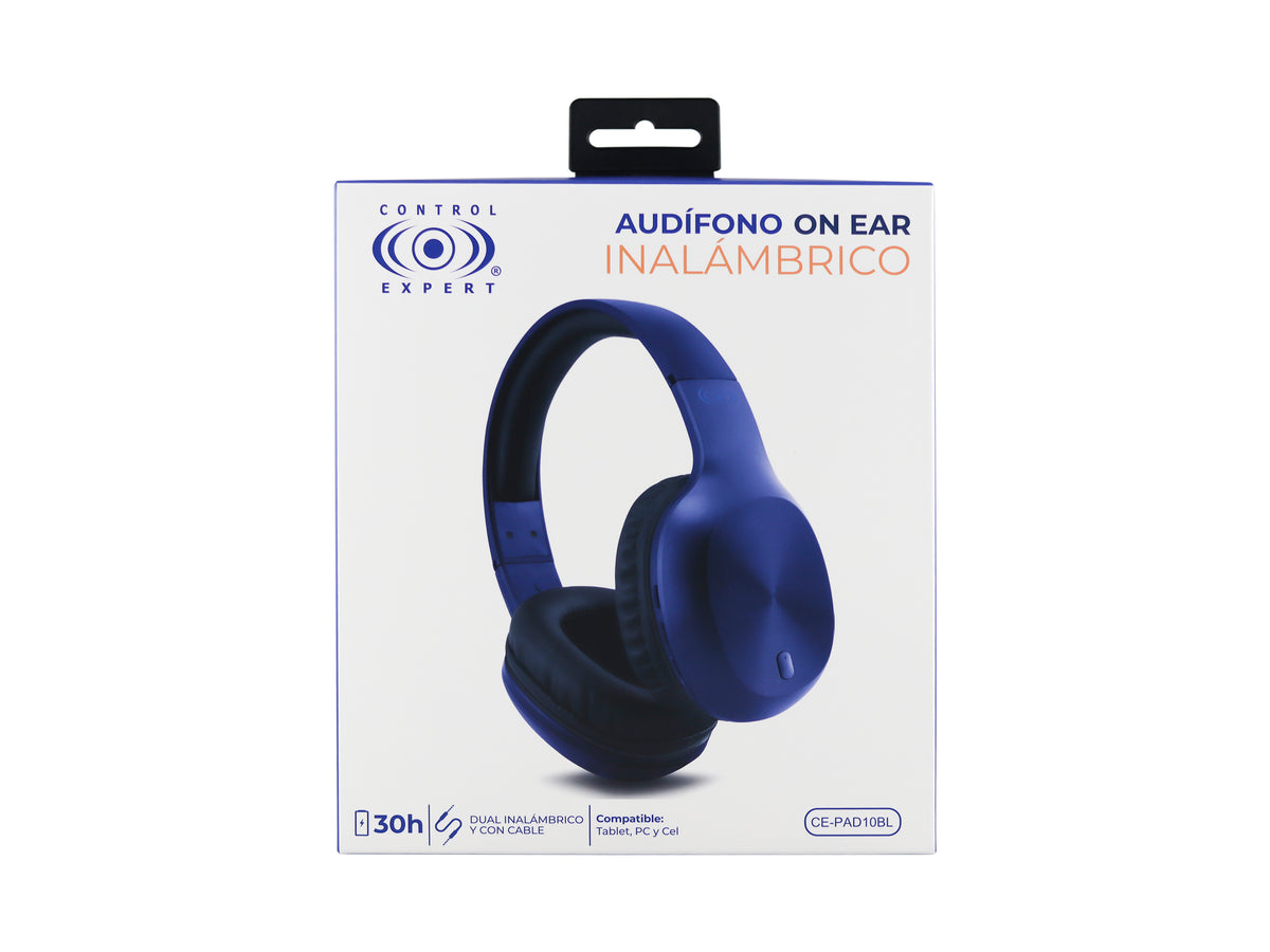 Audífonos Inalámbricos On-Ear Bluetooth CE-PAD10