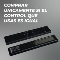 Control Remoto Samsung BN59-01385A con Voz | SolarCell Recargable USB-C | Compatible Smart TV 2021-2023 (Neo QLED, QLED, UHD, The Frame)
