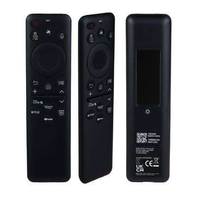 Control Compatible con Samsung BN59-01480A (TM2560E) Comando de Voz e IA SolarCell Recargable USB-C Compatible 2025 Neo QLED, OLED, QLED, The Fram