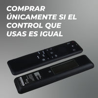 Control Compatible con Samsung BN59-01480A (TM2560E) Comando de Voz e IA SolarCell Recargable USB-C Compatible 2025 Neo QLED, OLED, QLED, The Fram