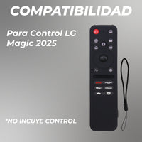 Funda de Silicón para Control LG 2025 – Antigolpes, Antideslizante y Resistente