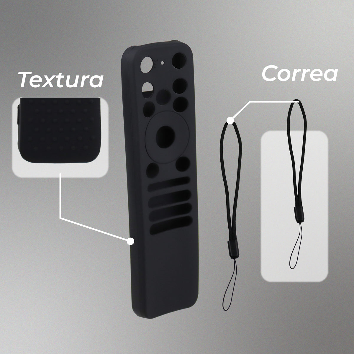 Funda de Silicón para Control LG 2025 – Antigolpes, Antideslizante y Resistente