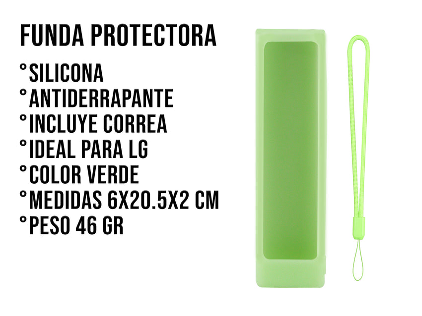 Funda Silicon Modelos SONY - Verde Fosforescente