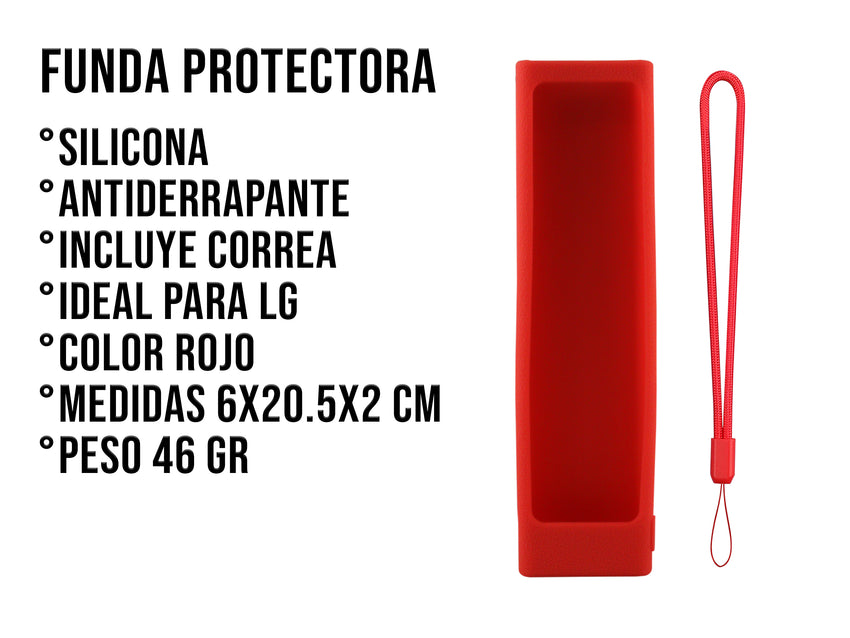 Funda Silicon Modelos SONY - Rojo