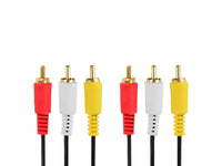 Cable con conector RCA macho de 1.35 m