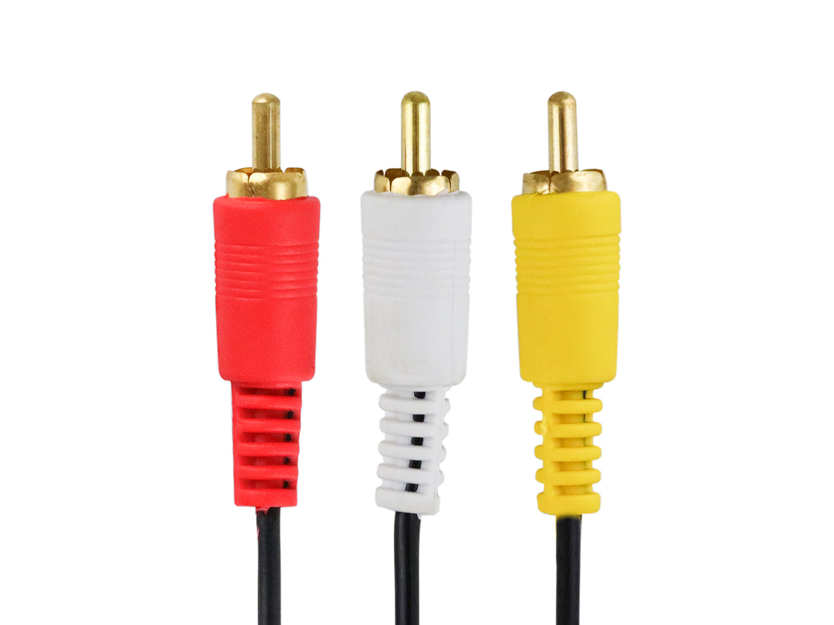 Cable con conector RCA macho de 1.35 m