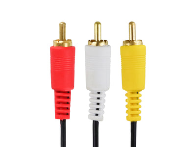 Cable con conector RCA macho de 1.35 m