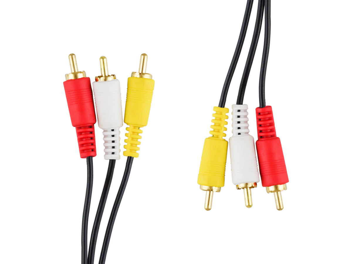 Cable con conector RCA macho de 1.35 m