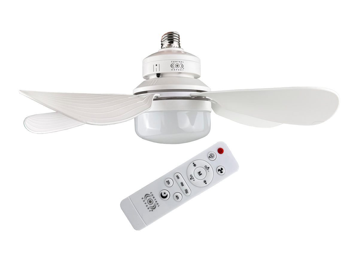 Ventilador de Techo con Foco LED – Ahorro de Energía y Confort