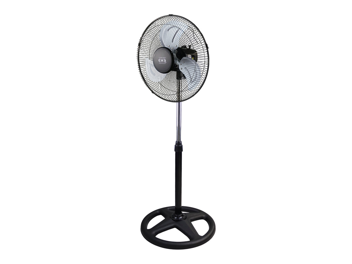 kit multicontacto 6 entrads y 2 USB mas ventilador pedestal de 16 pulgadas