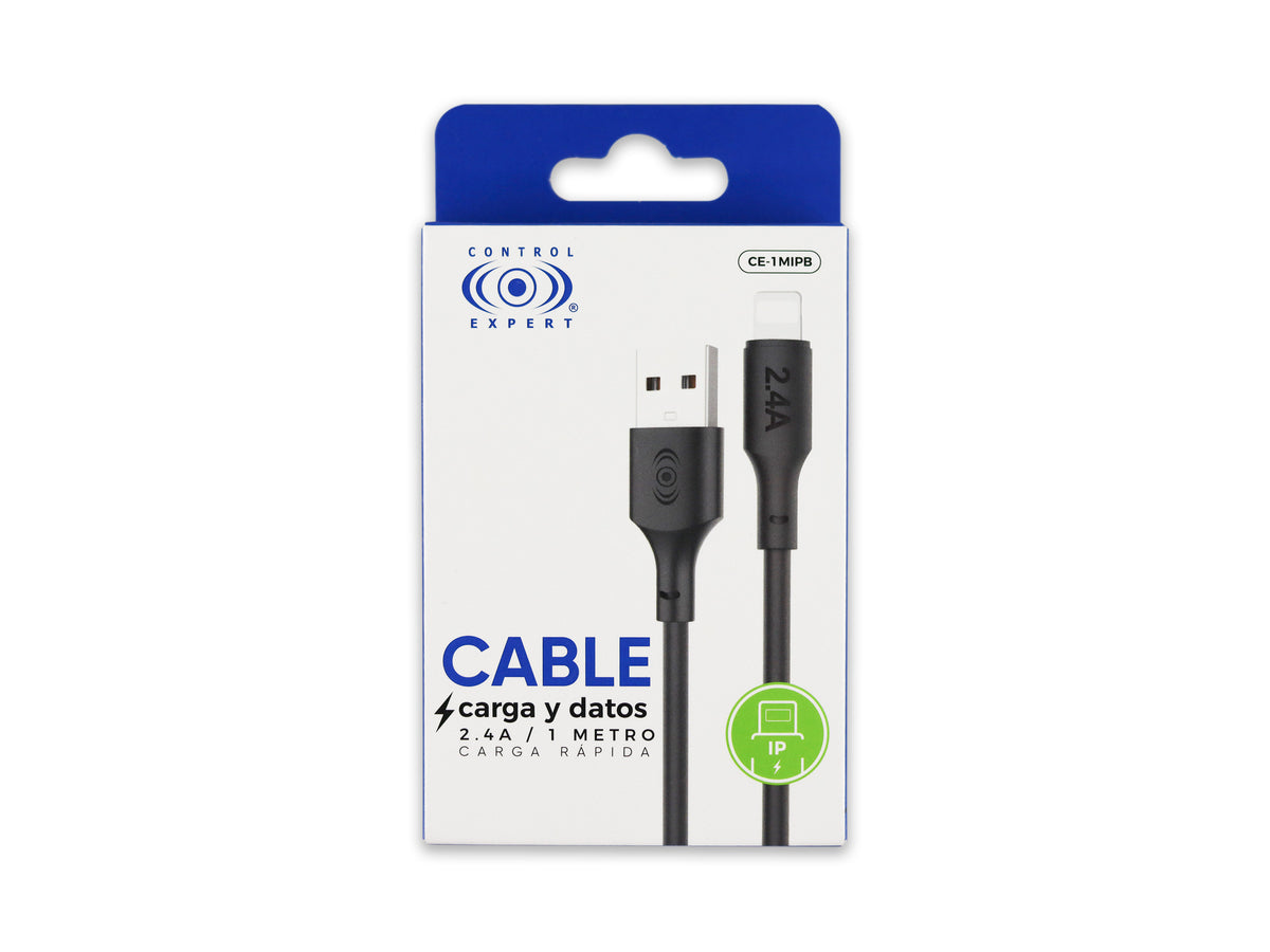 Cable USB a iPhone 1 Metro 2.4A