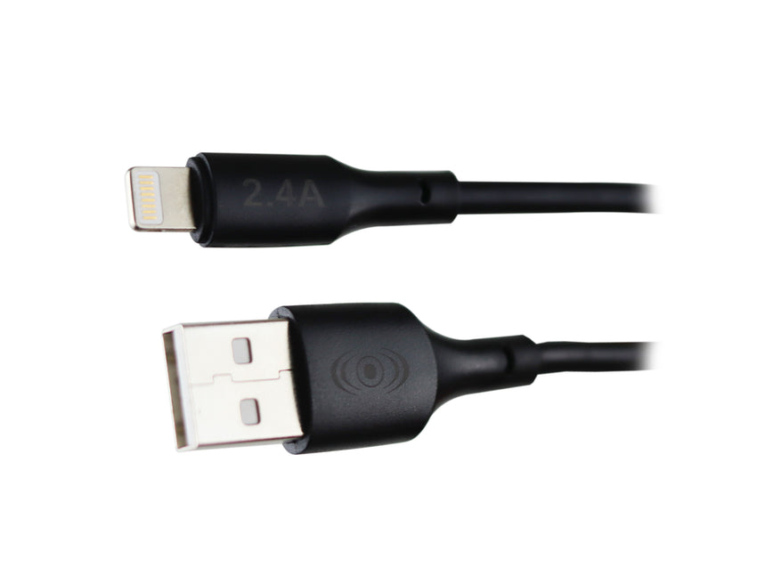 Cable USB a iPhone Negro