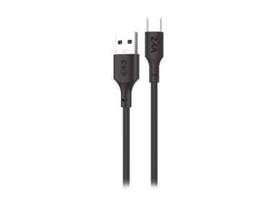 Cable USB a Tipo C Negro